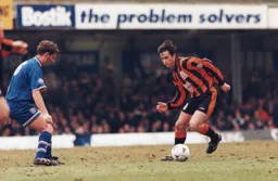 Ceri Hughes up against former Hatter Garry Parker