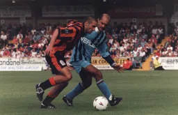 Andrew Fotiadis gets the better of the late great Ray Wilkins