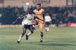 Graham Alexander repels this Rams attack