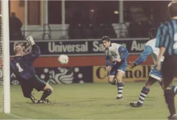 And Tony Thorpe makes it two, yet again