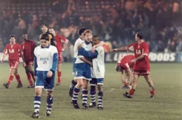 Celebrations as a Dwight Marshall double clinches an FA Cup third round place