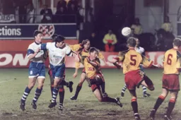 Thorpey goes close, perhaps he should have left it for Stevo