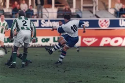 Tony Thorpe on target again for the Town