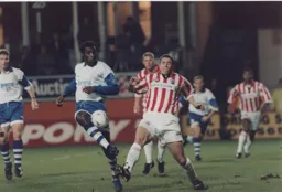 Mitchell Thomas, back after being carried off at York, which coincides with the Town returning to winning ways