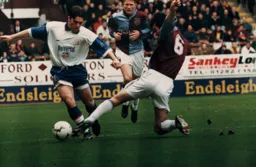 When he gets the ball, he beats them all, Tony Tony Thorpe