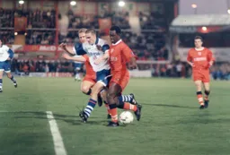 Andrew Fotiadis is the filling in a Tangerine sandwich but avoids injury