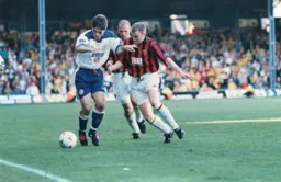 Tony Thorpe has his eyes on the ball