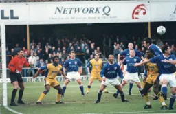 Chesterfield defending in numbers