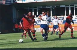 Matthew Spring being held back