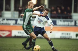 Andrew Fotiadis with his eyes on the ball