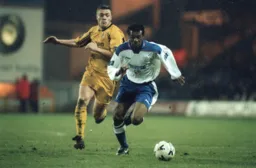 Gavin McGowan breaks away with the ball