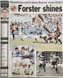 Match Report: Reading vs Luton Town FC (21 Aug 1999)