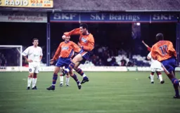 Matthew Spring enjoys netting our third