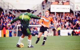 Gary Doherty closes the keeper down in the days before it was called pressing