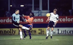 Taylor wins the battle of the keepers judging by the gloves Stuart Douglas is wearing