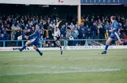 Liam George scores the third Luton goal in an excellent 3-1 away win
