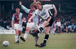 Gary Doherty as a striker pays dividends again as he scores our winner at Scunthorpe