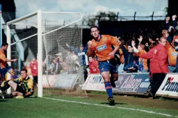 This goal takes Phil Gray into double figures for league goals and makes him second top scorer