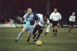 Stuart Douglas forces his way through