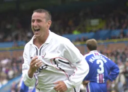 Carl Griffiths seems happy after scoring the Town's second goal