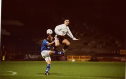 Matthew Spring in midfield action