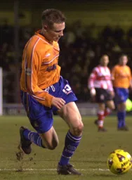 Matthew Taylor, scorer of the only goal