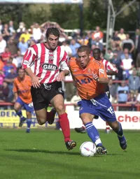 Dean Crowe sets off on a run