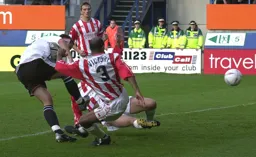 Andrew Fotiadis heads home