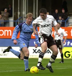 Tony Thorpe brings the ball under control