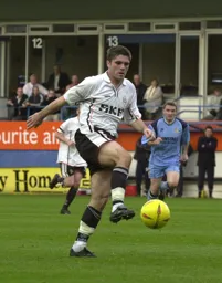 Tony Thorpe comes away with the ball