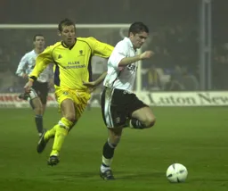 Tony Thorpe makes a run with the ball