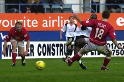 Adrian Forbes starts the comeback by scoring Town`s first goal
