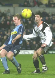 Steve Robinson has his eyes watching the ball