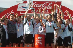 The trophy at last