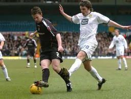 Kevin Foley wins a tackle