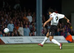 Carlos Edwards fires in the first goal