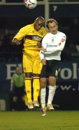 Ahmet Brkovic and Frank Sinclair go head to head