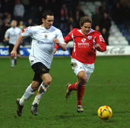 David Bell charges forward