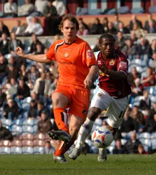 Markus Heikkinen comes away with the ball