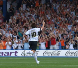 Darren Currie celebrates