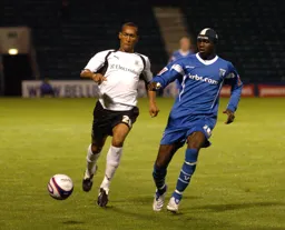 Calvin Andrew on the attack