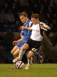 Paul McVeigh comes away with the ball