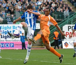 Calvin Andrew battling hard