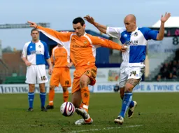 Matthew Spring bringing the ball under control