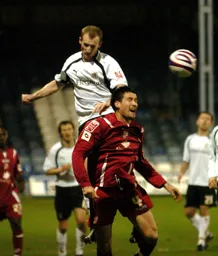 Drew Talbot rises highest