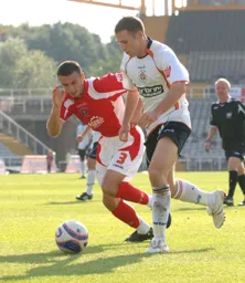 Mark Pugh cuts in from the wing