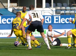 Keith Keane gets a shot away