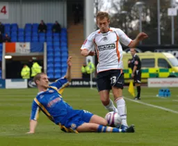 Jake Howells skips down the wing