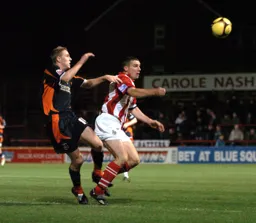 Asa Hall keeps his eye on the ball