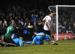 Tom Craddock has just opened the scoring